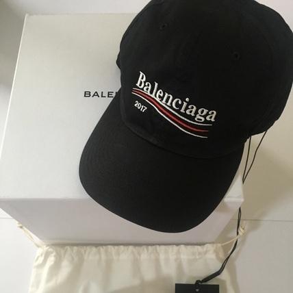 新作 大人気 17AW BALENCIAG バレンシアガ キャップ コピー ロゴキャップ ブラック 7090103